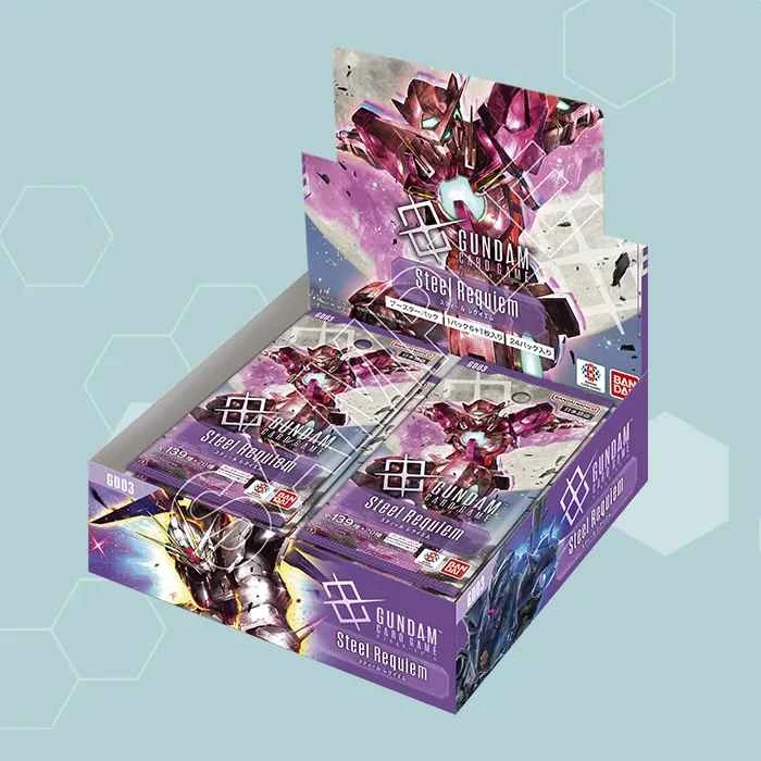 CATDOLL (Vorbestellung) Januar 2026 BANDAI Edition Gundam Kartenspiel Booster Pack Steel Requiem [GD03] (Japanische Version) Blind Pack
