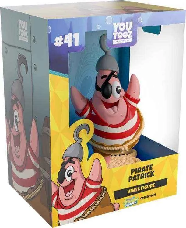 (Vorbestellung) September 2026 Youtooz SpongeBob Schwammkopf Patrick Star 13,2 cm große, nicht bewegliche Vinylfigur