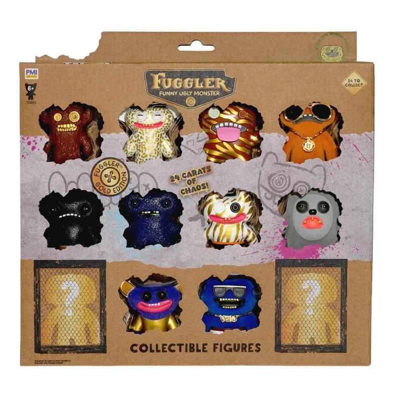 CATDOLL (Fuggler) Funky Toothbear Figuren S3 Gold Serie 12-teiliges Set (Zufällige Lieferung)