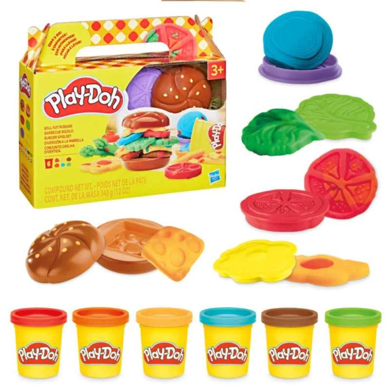 CATDOLL Play-Doh Köstliche Kreation Themen-Spielset (Burger BBQ)
