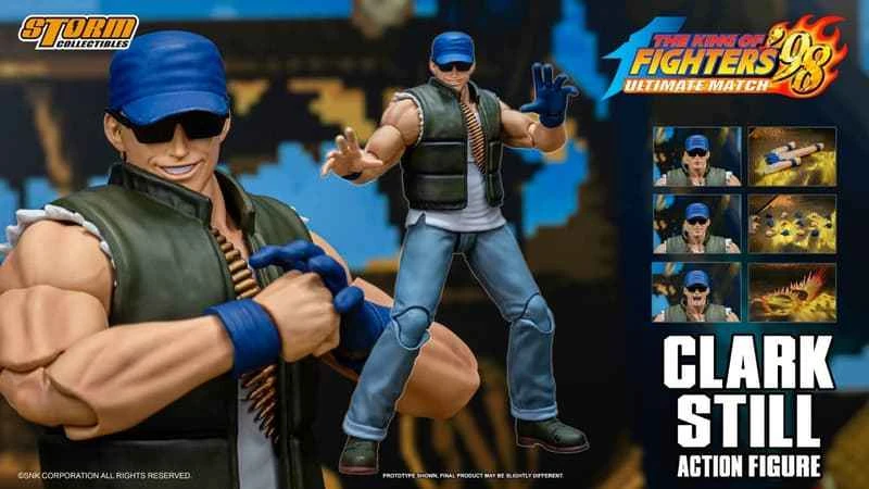 CATDOLL (Vorbestellung) Juni 2026 STORM 98UM King of Fighters Clark Stily, bewegliche Figur im Maßstab 1:12