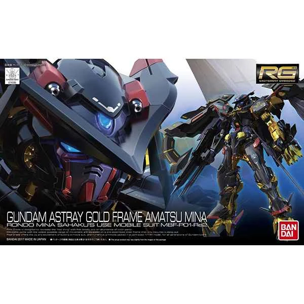 (BANDAI) Distributor Version Assembly Model RG 1/144 Mobile Suit Gundam SEED ASTRAY Astray Gold Frame Tenmina