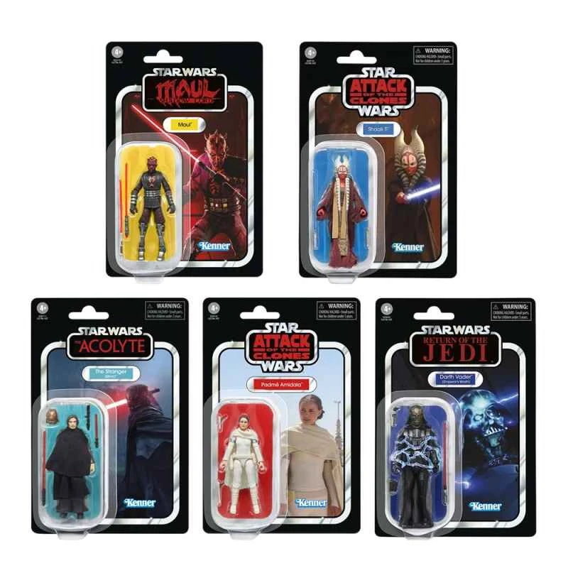 CATDOLL (Hasbro) Star Wars Staffel 3 Klassisches 3,75-Zoll-Charakterset (5-teilig)