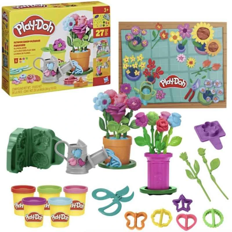 Hasbro Play-Doh Blumenladen-Spielset