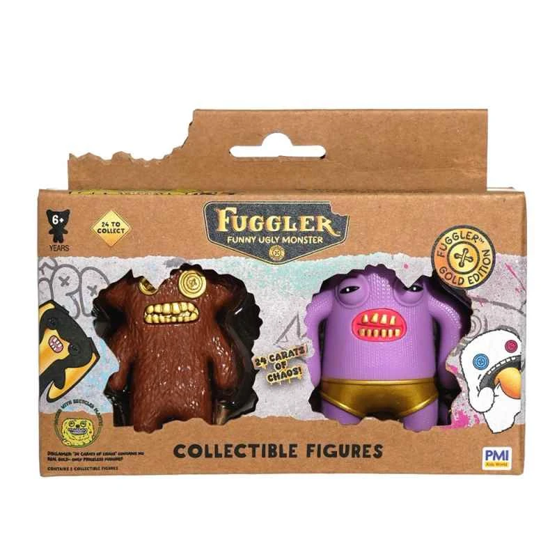 CATDOLL (Fuggler) Funky Toothbear Figuren S3 Gold Serie 2er-Pack (Zufälliger Artikel erhalten)