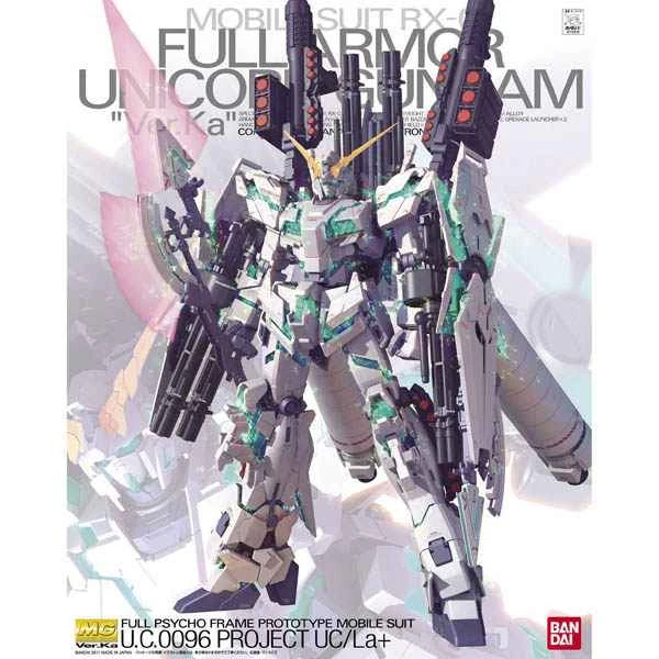 CATDOLL (BANDAI) Distributed Assembly Model MG 1/100 Mobile Suit Gundam UC RX-0 Full Armor Unicorn Gundam Ver. KA